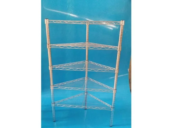 5 tier Triangle Chrome Rack