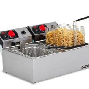 ANVIL 2 Tank Elec. Deep Fryer FFA2002
