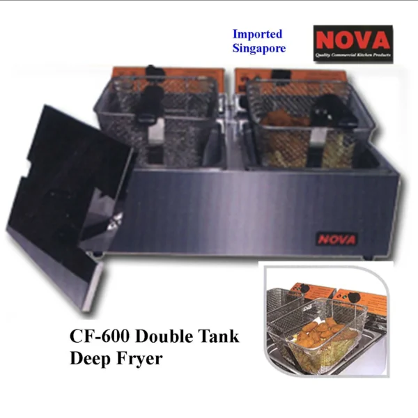Double Tank Deep Fryer - CF600
