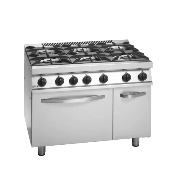 FAGOR 6 Open Burner with Oven