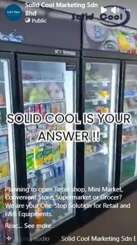 Penyelesaian Penyejukan Perniagaan Bersama Solid Cool