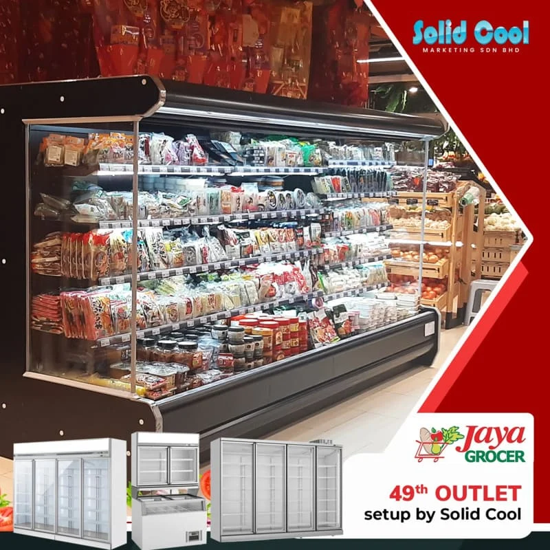 Solid Cool’s commercial refrigeration system for restaurants, supermarkets, cafes, and convenience stores