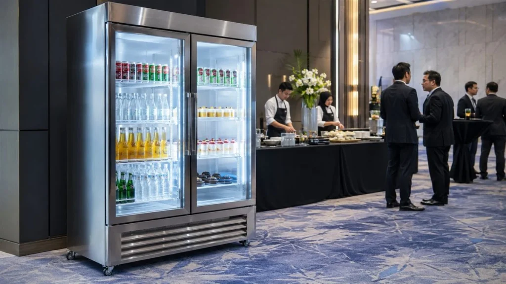 Solid Cool refrigerator rental for corporate function use in Malaysia